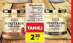 Carrefour Musztarda kielecka sarepska Społem Kielce oferta