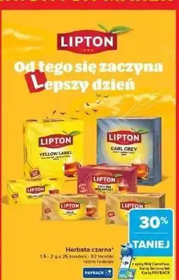 Carrefour Herbata Lipton Daring English Breakfast oferta