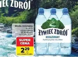 Carrefour Woda niegazowana Żywiec Zdrój oferta
