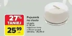 Carrefour Pojemnik na ciasto śr. 34 cm oferta