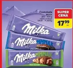 Carrefour Czekolada whole hazelnuts Milka Mmmax oferta