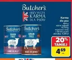 Carrefour Karma dla psa pasztet z wołowina Butcher's oferta