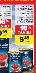 Carrefour Pomidory bez skóry Cirio oferta