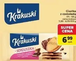 Carrefour Ciastka Krakuski Serduszka oferta