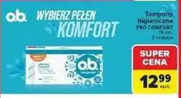 Carrefour Tampony super O.b. Procomfort oferta