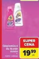 Carrefour Odplamiacz w płynie white Vanish Oxi Action oferta