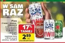 Carrefour Piwo Warka oferta