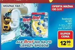 Carrefour Zawieszka do wc eukaliptus Bref Color Aktiv (Wcześniej Blue Active) oferta