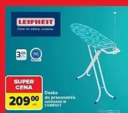 Carrefour Deska do prasowania airboard m compact Leifheit oferta