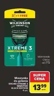 Carrefour Maszynka do golenia Wilkinson Xtreme 3 Sensitive oferta