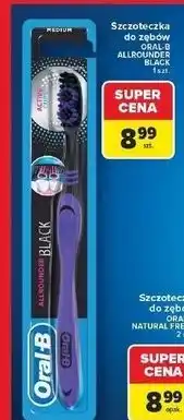 Carrefour Szczoteczka do zębów black medium Oral-B Allrounder oferta