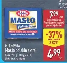 ALDI Masło ekstra Mlekovita Polskie oferta