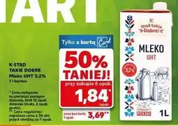 Kaufland Mleko 3.2 % K-Classic Stąd Takie Dobre! oferta