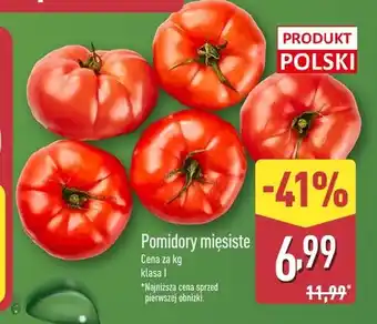 ALDI Pomidory Polski oferta
