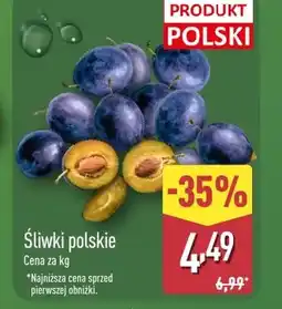 ALDI Śliwki Polski oferta