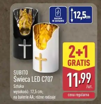 ALDI Świeca led Subito oferta