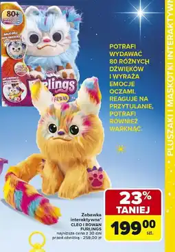 Carrefour Zabawka interaktywna Cleo oferta