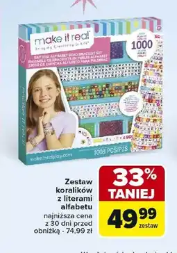 Carrefour Zestaw koralików Make it real oferta