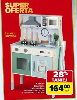Carrefour Kuchnia drewniana C &C oferta