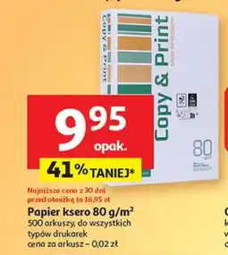 Auchan Papier ksero GM oferta