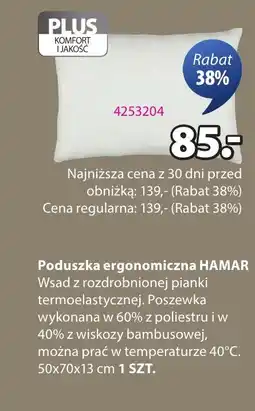 JYSK Poduszka ergonomiczna HAMAR oferta
