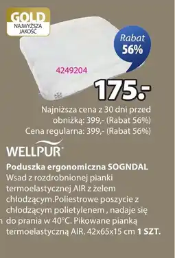 JYSK WELLPUR Poduszka ergonomiczna SOGNDAL oferta
