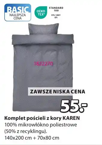 Komplet pościeli z kory KAREN