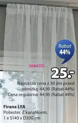 JYSK Firana LYA oferta