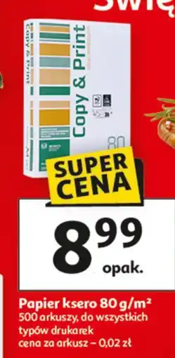 Auchan Papier ksero oferta