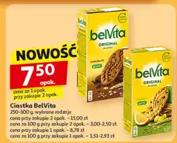 Auchan Ciastka musli z owocami Belvita oferta