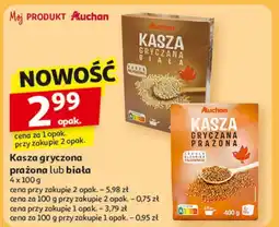 Auchan Kasza gryczana prażona Auchan oferta