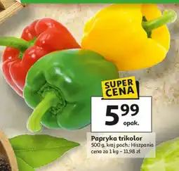 Auchan Papryka mix hiszpania oferta