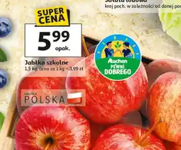 Auchan Jabłka szkolne Auchan Pewni Dobrego oferta