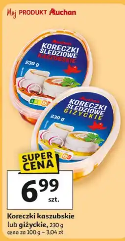 Auchan Koreczki gizyckie Auchan oferta