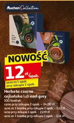 Auchan Herbata czarna Auchan oferta