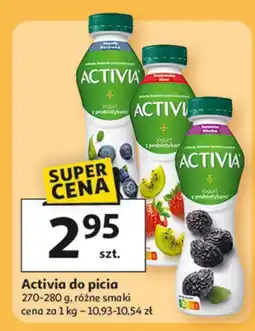 Auchan Jogurt suszona śliwka Danone Activia oferta