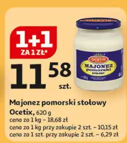 Auchan Majonez pomorski stołowy Ocetix oferta