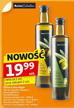Auchan Oliwa z oliwek niefiltrowana Auchan Collection oferta
