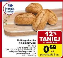Carrefour Bułka grahamka Carrefour oferta