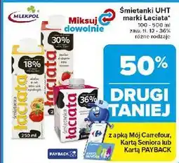 Carrefour Śmietanka 36 % Łaciata oferta