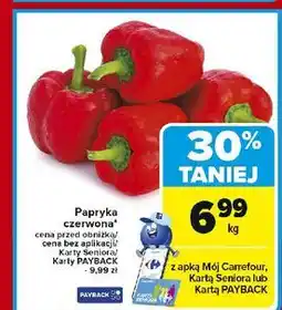 Carrefour Papryka czerwona oferta