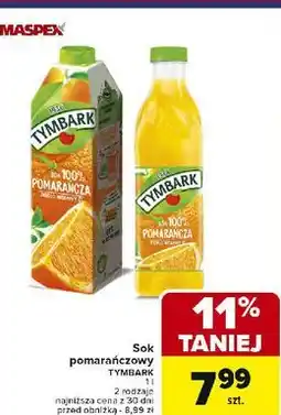 Carrefour Sok pomarańczowy Tymbark oferta