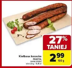 Carrefour Kiełbasa kozacka Pekpol oferta