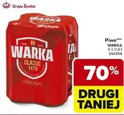 Carrefour Piwo Warka oferta