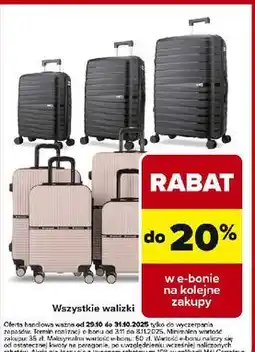 Carrefour Walizka oferta