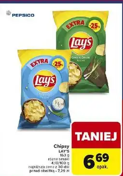 Carrefour Chipsy fromage Lay's oferta