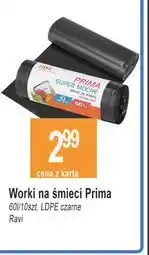E.Leclerc Worki na śmieci super mocne 60 l Ravi oferta