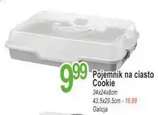 E.Leclerc Pojemnik na ciasto cookie 43.5 x 29.5 cm Galicja oferta