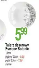 E.Leclerc Talerz płytki esmene botanic 25 cm Delhan oferta