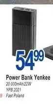 E.Leclerc Powerbank 20000 mah Yenkee oferta